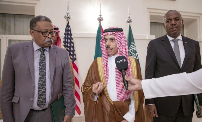 Saudi Arabia hosting ceasefire negotiations between Sudanese government and Rapid Support Forces