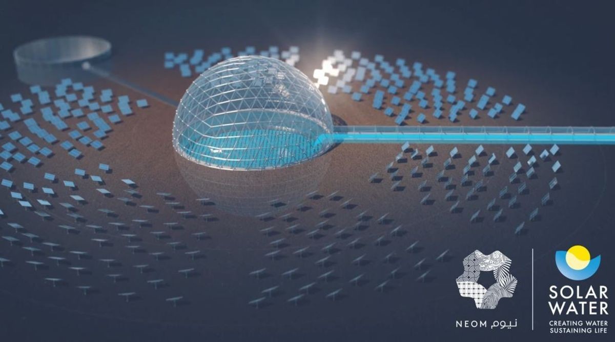 Saudi Neom megacity plans world-first solar dome desalination plant