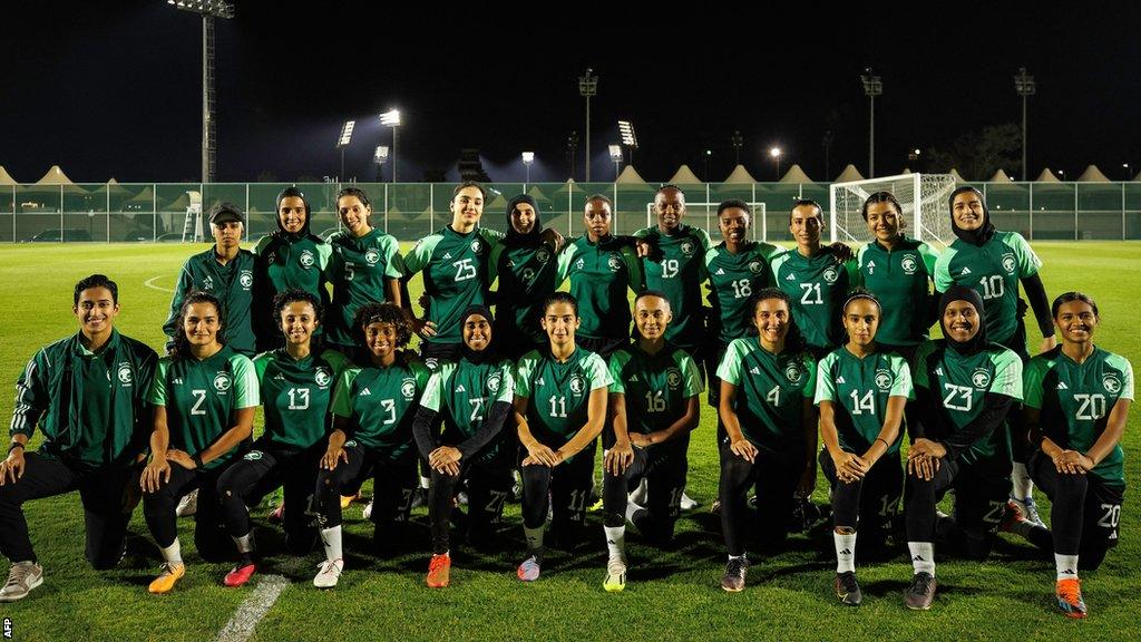 The Saudi Arabia women's national football team